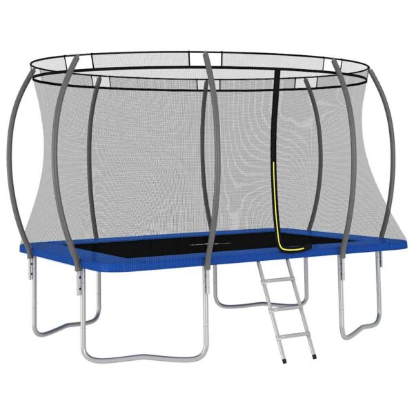 Set Trampolino Rettangolare 335x244x90 Cm 150 kg