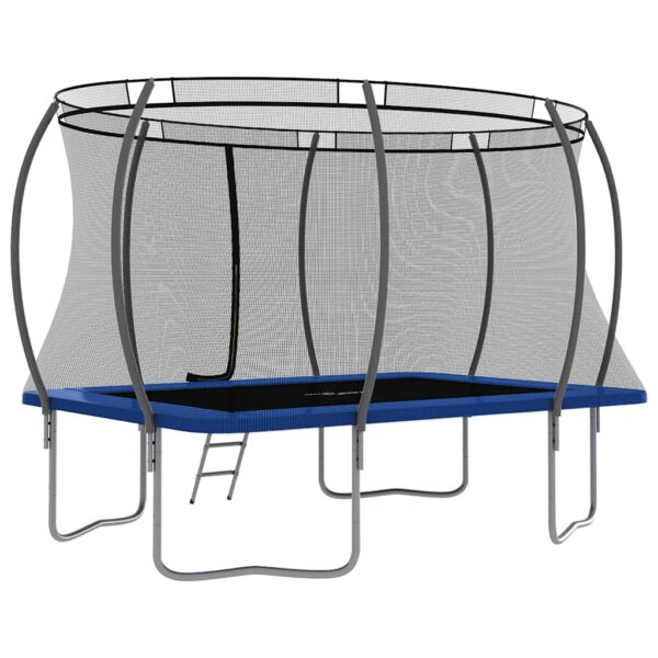 Set Trampolino Rettangolare 335x244x90 Cm 150 kg - immagine 4