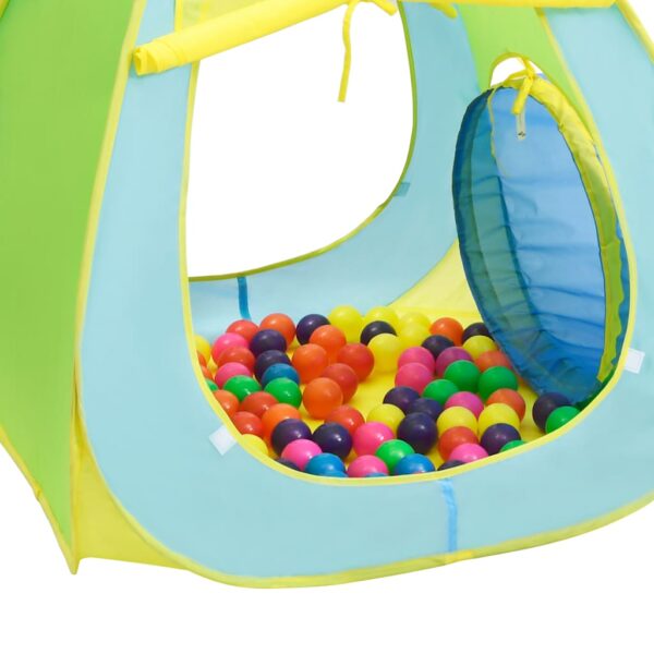 Tenda Da Gioco Per Bambini Con 100 Palline Multicolore - immagine 5