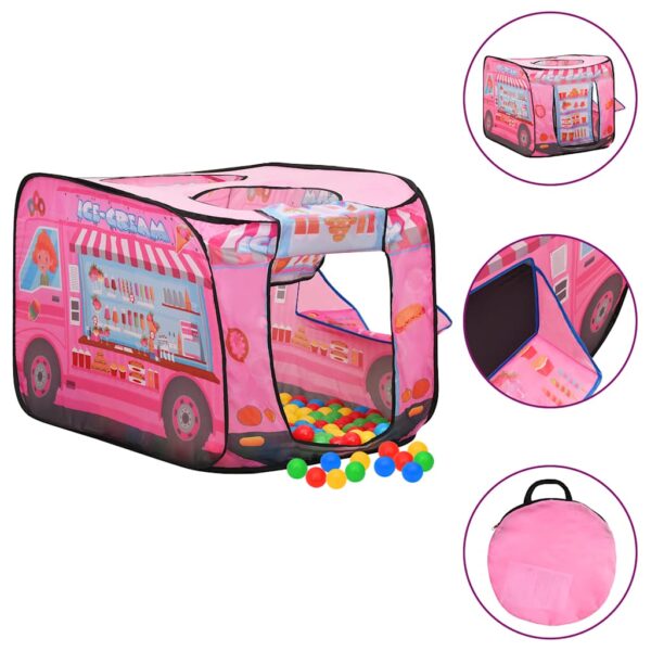 Tenda Da Gioco Per Bambini Rosa 70x112x70 cm