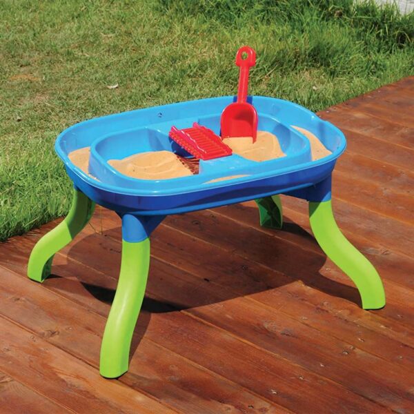 Tavolo Sabbia E Acqua Bambini 3 In 1 67,5x52x38cm Polipropilene - immagine 4