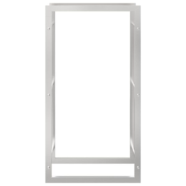 Portalegna 50x28x94 cm in Acciaio Inossidabile - immagine 4