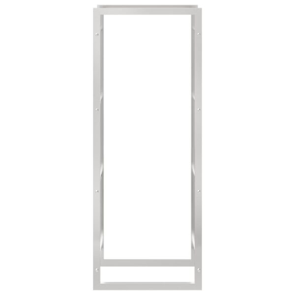 Portalegna 50x28x132 cm in Acciaio Inossidabile - immagine 4