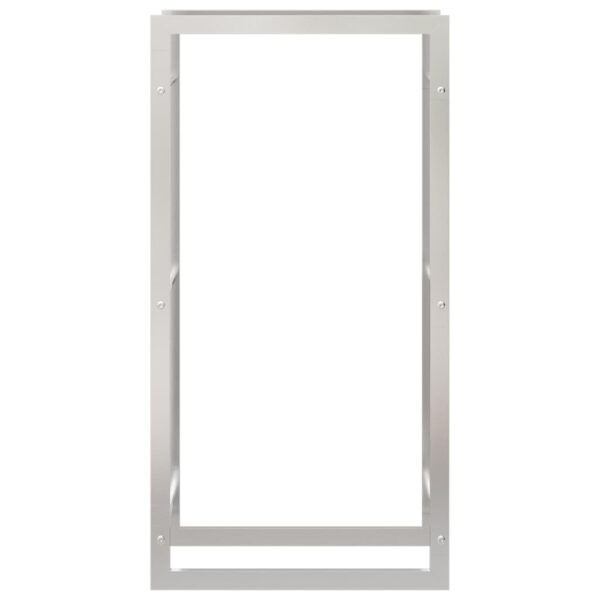 Portalegna 80x28x154 cm in Acciaio Inossidabile - immagine 4