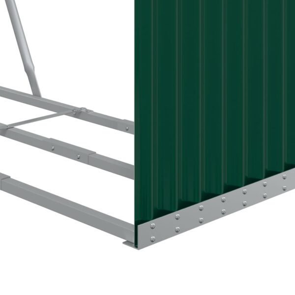 Portaceppi Verde 120x45x210 cm in Acciaio Zincato - immagine 7