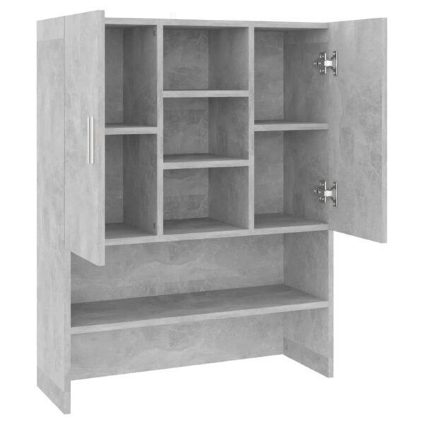 Mobile per Lavatrice Grigio Cemento 70,5x25,5x90 cm - immagine 5