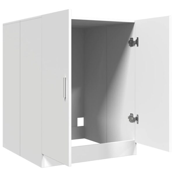 Mobile per Lavatrice Bianco 71x71,5x91,5 cm - immagine 7