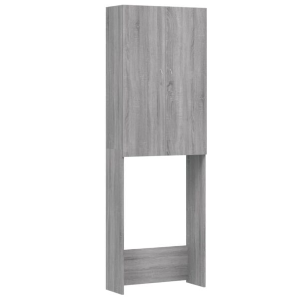 Mobile per Lavatrice Grigio Sonoma 64x25,5x190 cm - immagine 2