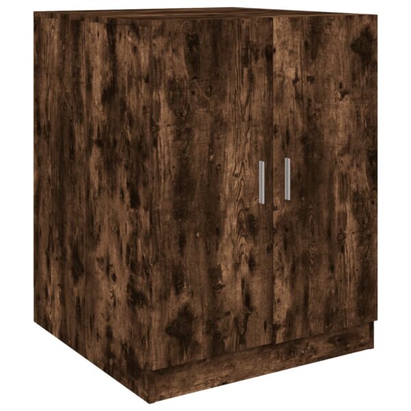 Mobile per Lavatrice Rovere Fumo 71x71,5x91,5 cm - immagine 2