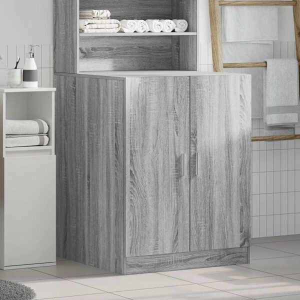 Mobile per Lavatrice Grigio Sonoma 71x71,5x91,5 cm - immagine 3