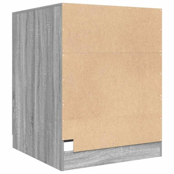 Mobile per Lavatrice Grigio Sonoma 71x71,5x91,5 cm - immagine 6