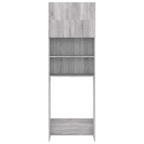 Mobile per Lavatrice Grigio Sonoma 64x25,5x190 cm - immagine 3