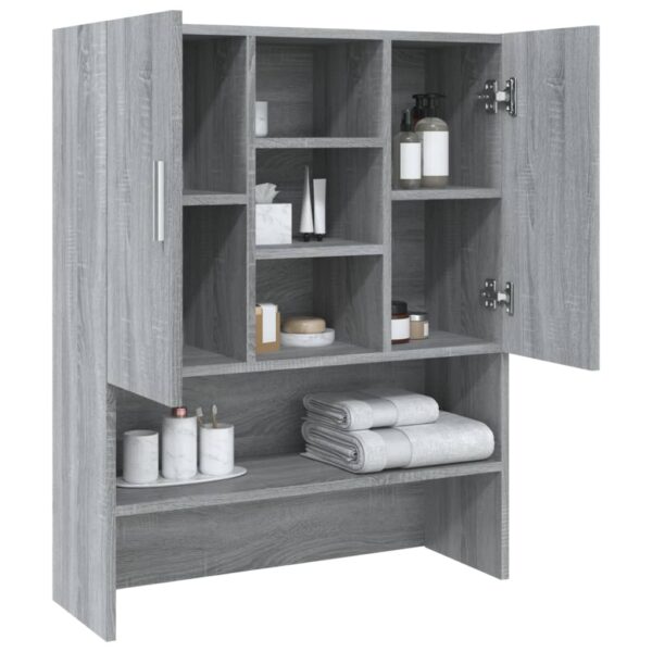 Mobile per Lavatrice Grigio Sonoma 70,5x25,5x90 cm - immagine 4