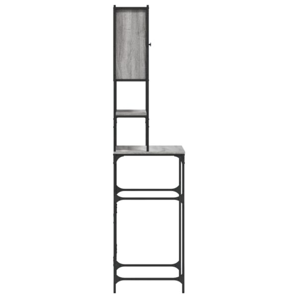 Mobile per Lavatrice Grigio Sonoma 68x48,5x194 cm - immagine 9