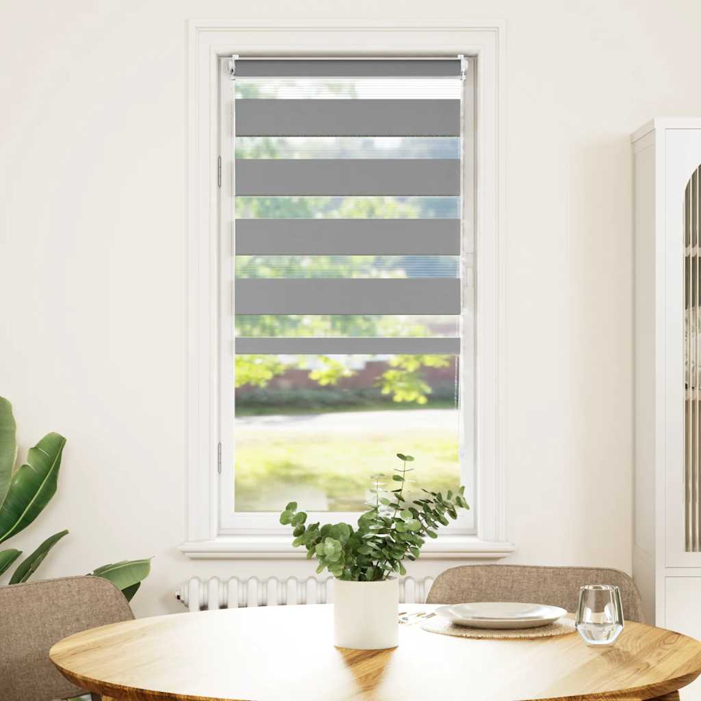 Tenda Oscurante a Rullo a Zebra 50 x 100 cm Nera