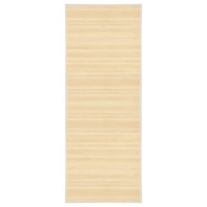 Tappeto in Bambù 80x200 cm Naturale