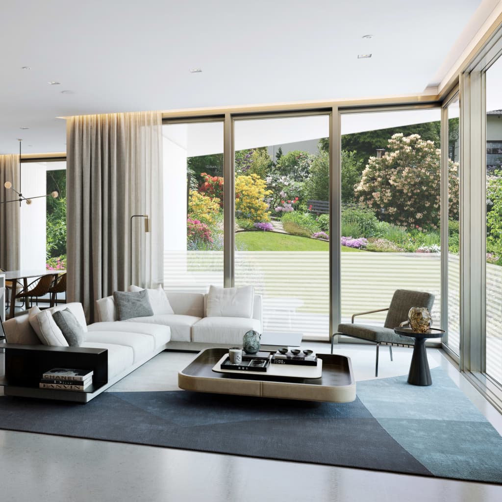 Pellicola per Finestra Design Smerigliato Strisce 0,9x50 m PVC - immagine 6