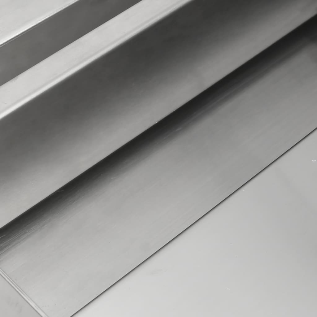 Cascata con LED 30x34x14 cm in Acciaio Inox 304 - immagine 6