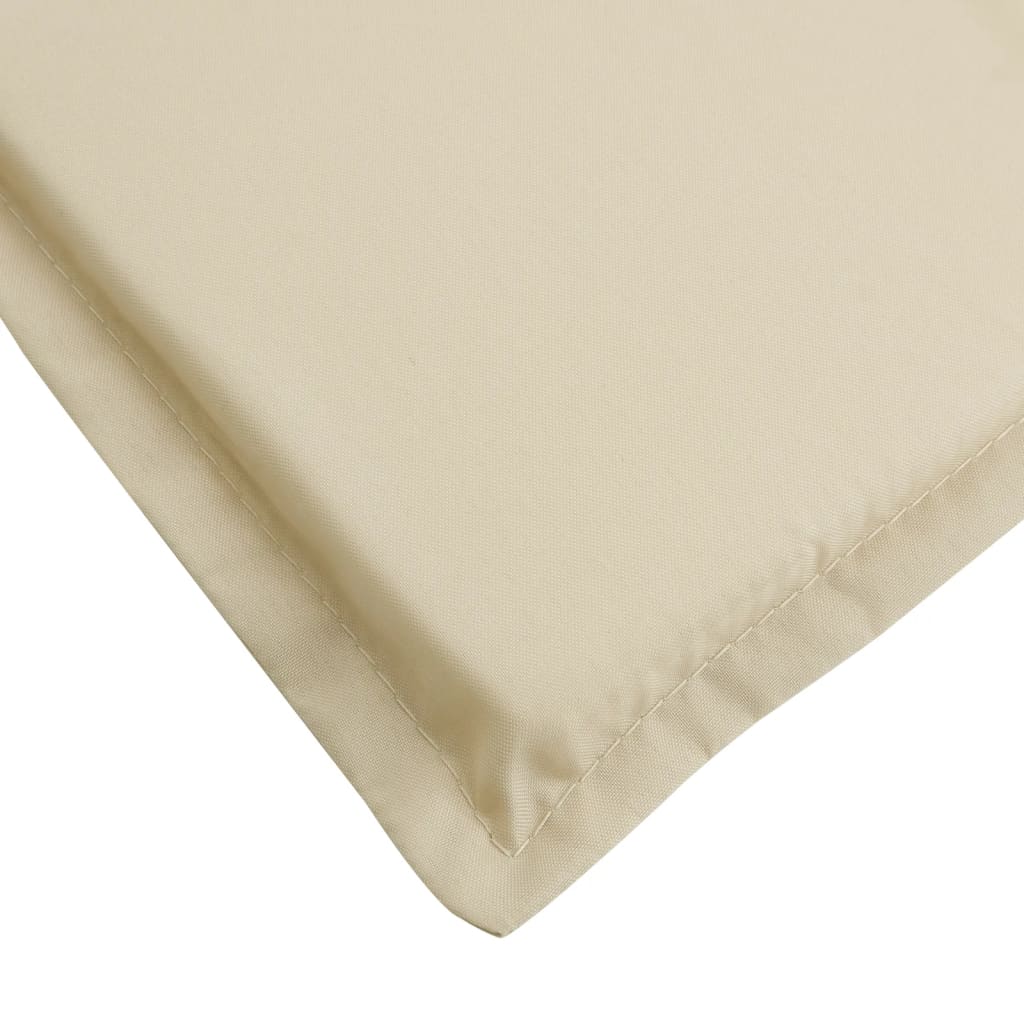 Cuscino per Lettino Beige 200x50x3 cm in Tessuto Oxford - immagine 7