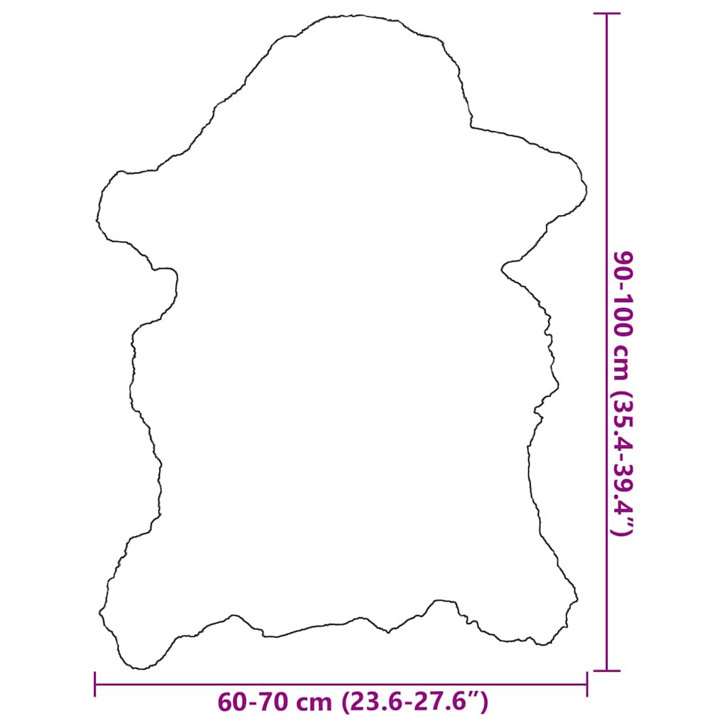 Pelle di Montone Crema (60-70)x(90-100) cm - immagine 9