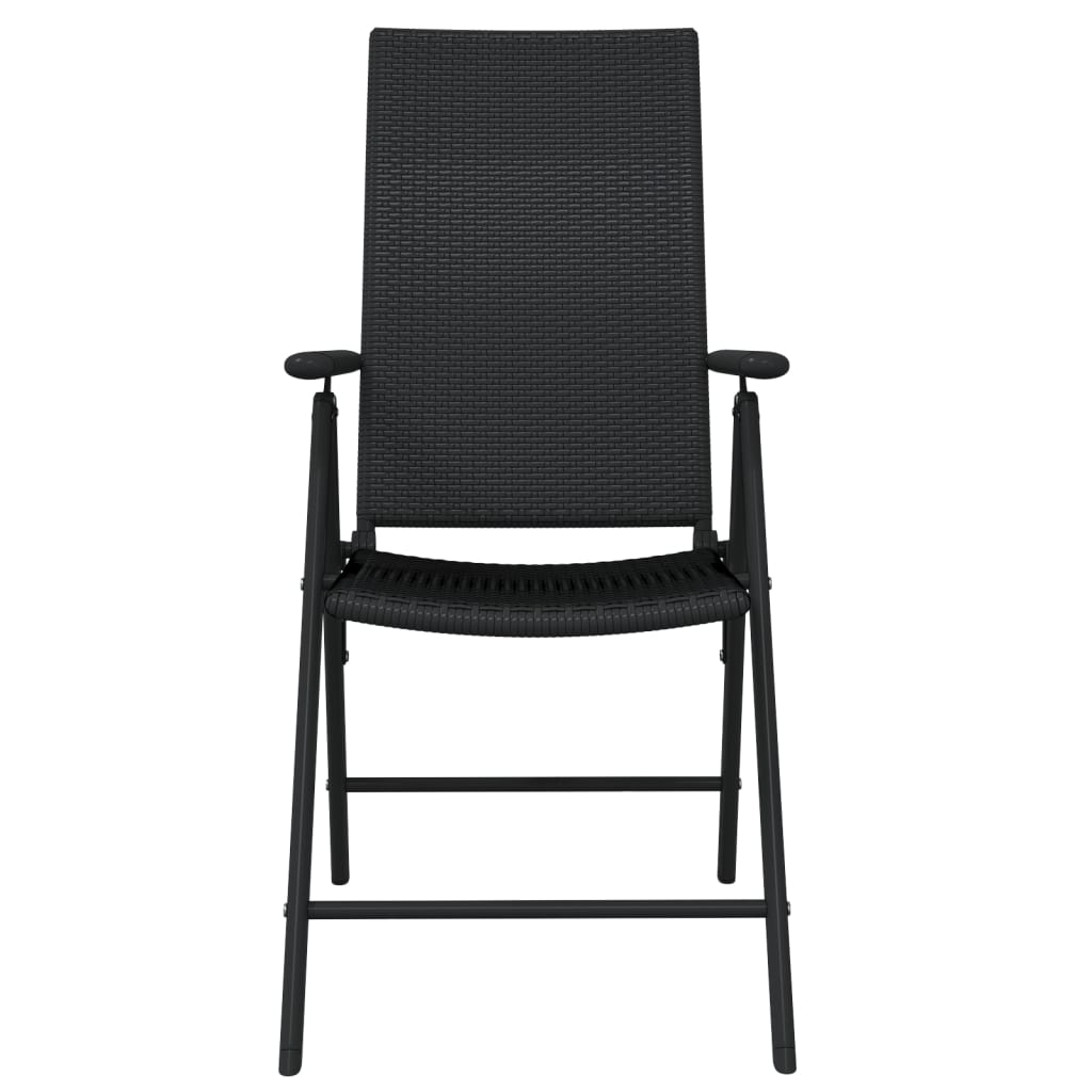 Set da Pranzo da Giardino 7 pz Nero - immagine 4