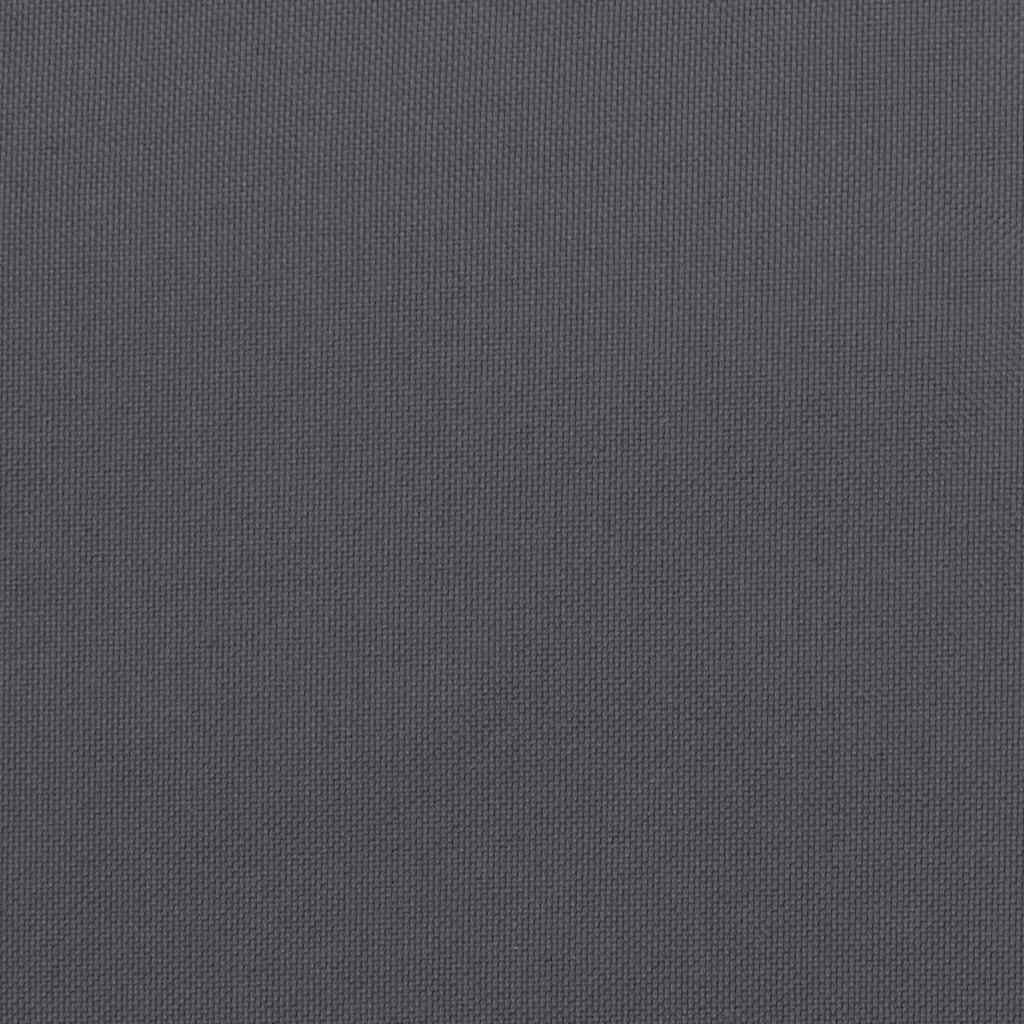 Cuscini per Sedia Schienale Alto 6 pz Antracite Tessuto Oxford - immagine 9