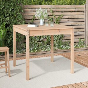 Tavolo da Giardino 82,5x82,5x76 cm in Legno Massello di Pino
