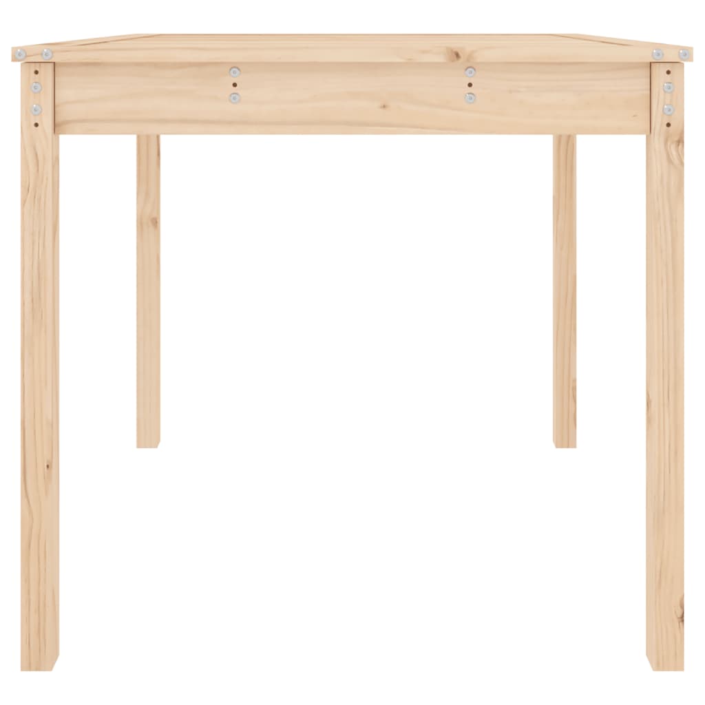 Tavolo da Giardino 82,5x82,5x76 cm in Legno Massello di Pino - immagine 5