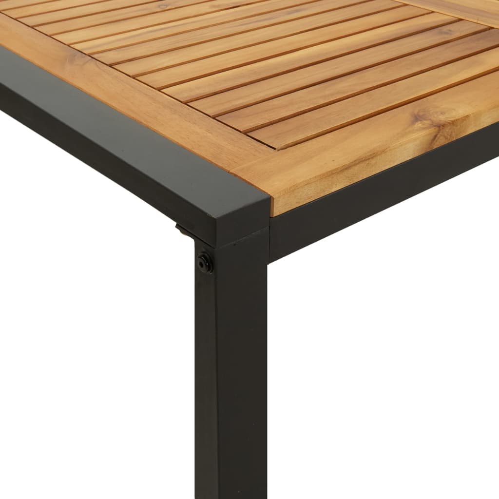 Tavolo da Pranzo da Giardino Grigio 180 x 90 x 75 cm - immagine 5