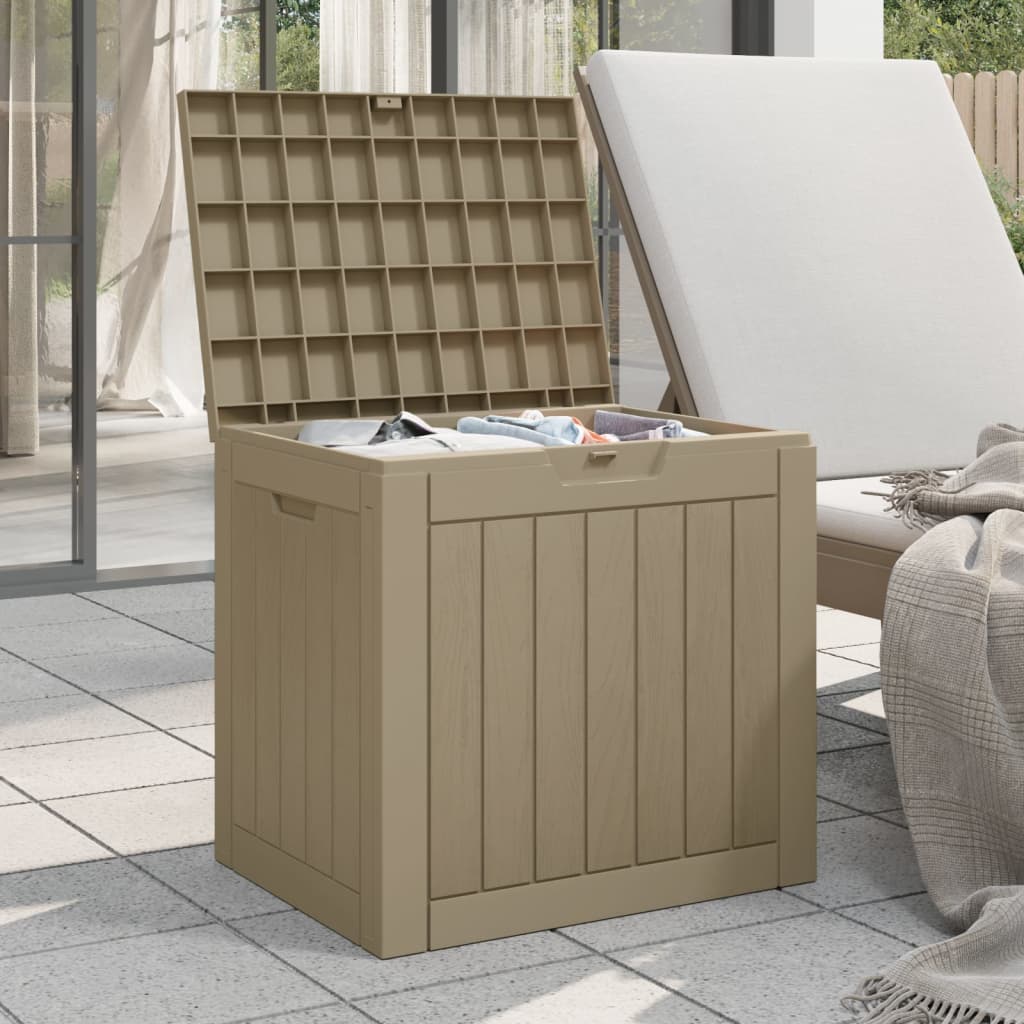 Contenitore Giardino Grigio 55,5x43x53 cm Polipropilene - immagine 3