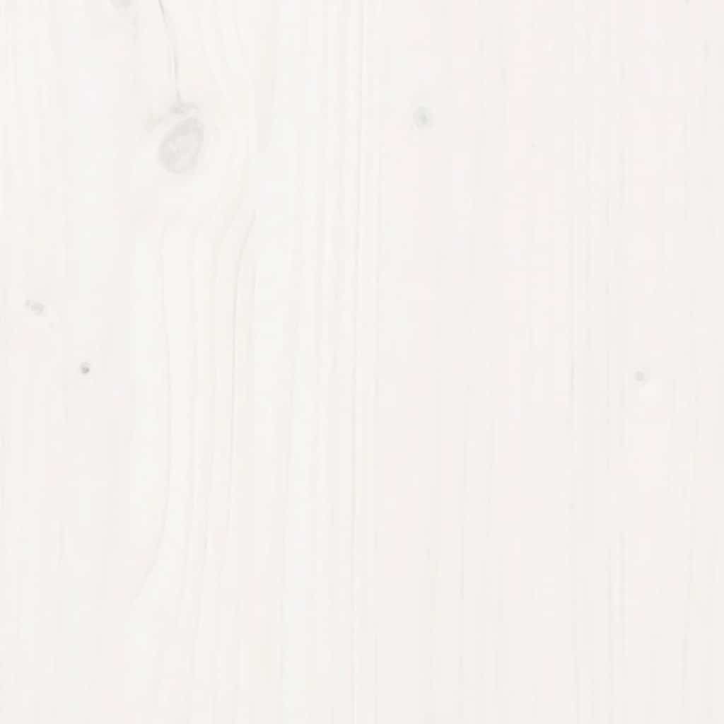 Set Divani da Giardino 4pz con Cuscini in Legno Massello Bianco - immagine 6