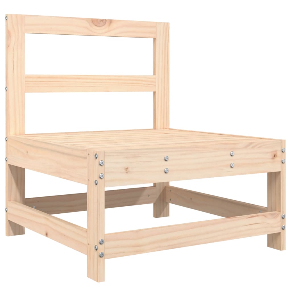 Set Salotto da Giardino 5 pz in Legno Massello di Pino - immagine 3
