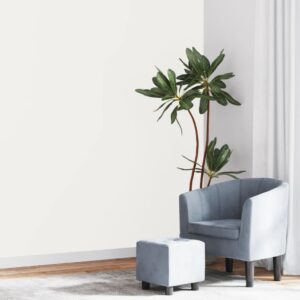 Carta da Parati 3D Crema Solido 10x0,53 m Non Tessuto