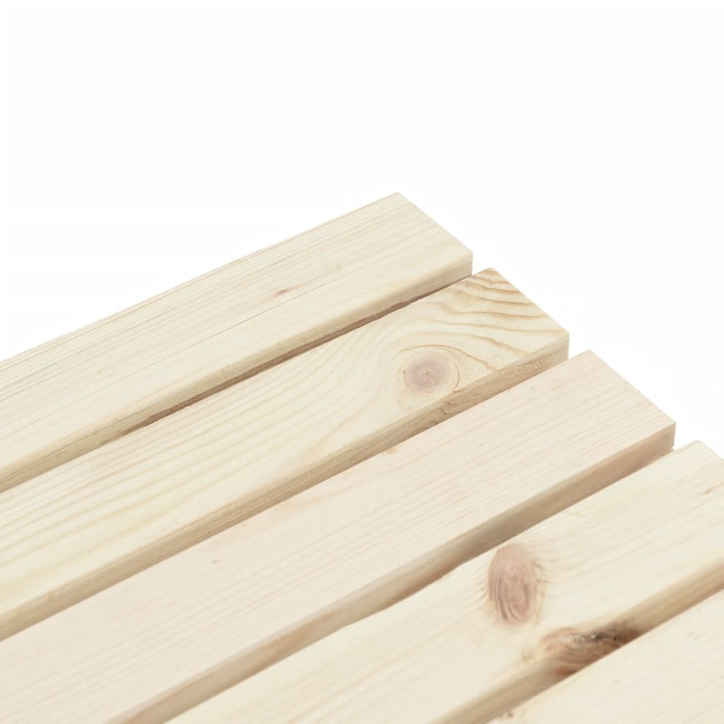 Tavolino da Giardino 90x50x40 cm in Legno Massello di Abete - immagine 8