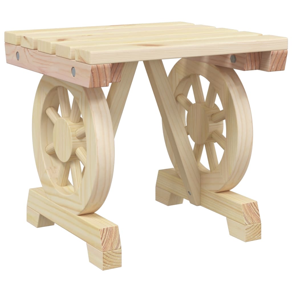 Set Salotto da Giardino 3 pz in Legno Massello di Abete - immagine 8
