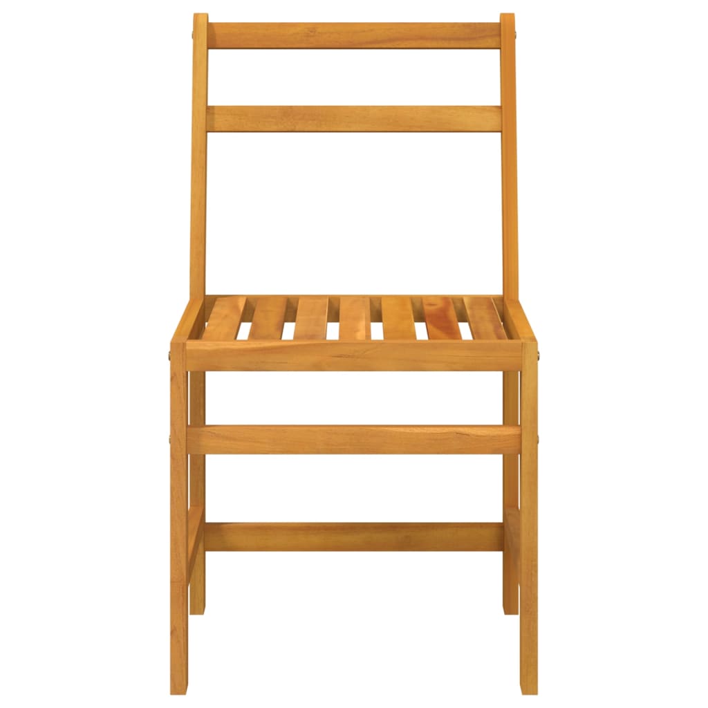 Set da Balcone 3 pz in Legno Massello di Acacia - immagine 4