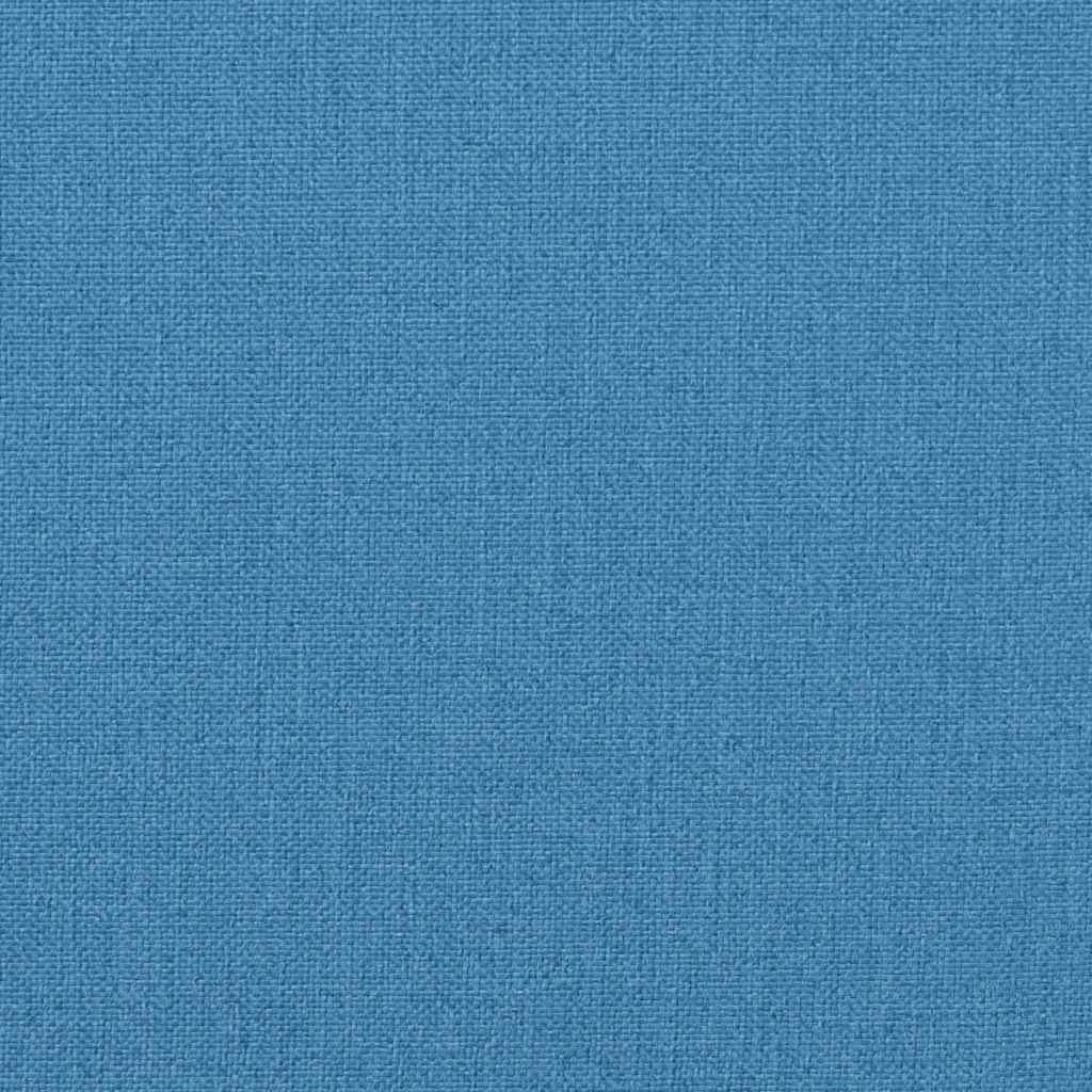 Cuscini per Pallet 3 pz Blu Mélange in Tessuto - immagine 8