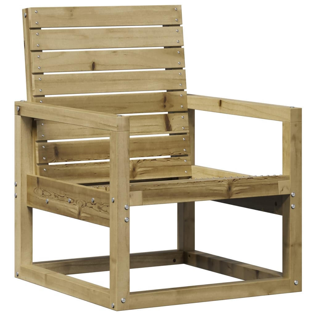 Set Salotto da Giardino 3 pz in Legno Impregnato di Pino - immagine 4