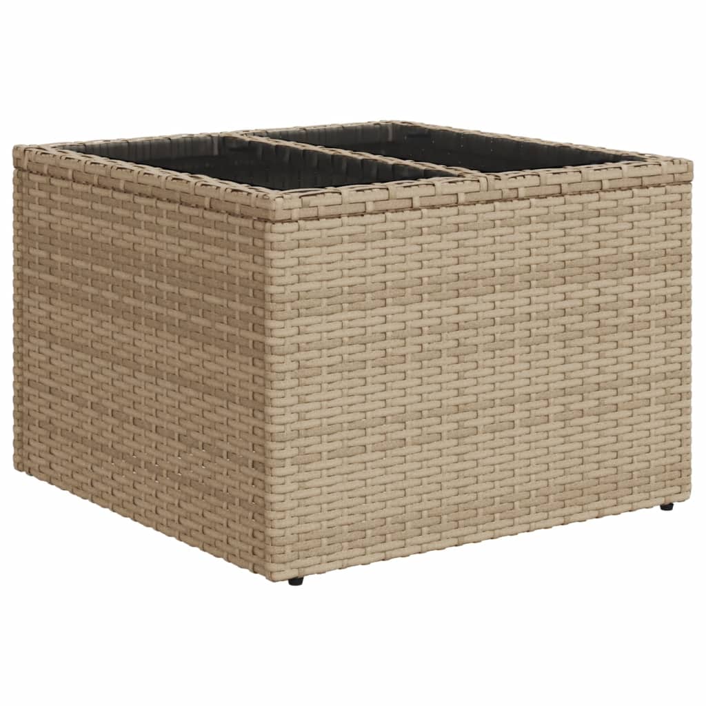 Set Divano da Giardino 8 pz con Cuscini Beige in Polyrattan - immagine 6
