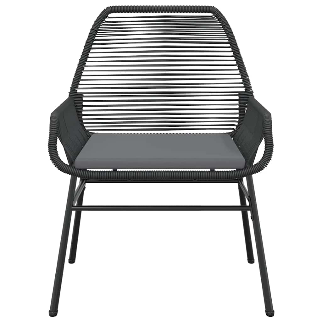 Set da Pranzo da Giardino con Cuscini 5 pz Polyrattan Vetro - immagine 5