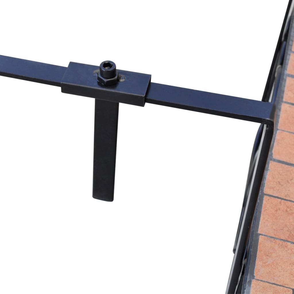 Tavolo Sospeso da Balcone Blu e Bianco con Mosaico - immagine 4