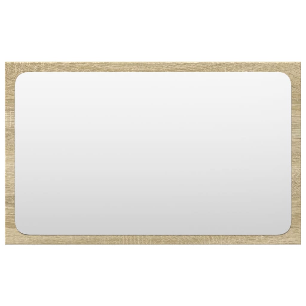 Set Mobili da Bagno 3 pz Rovere Sonoma in Legno Multistrato - immagine 5