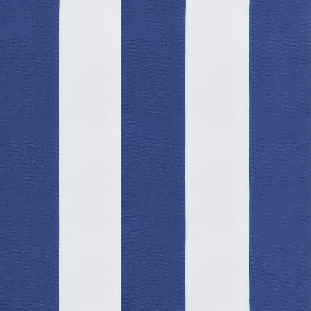 Cuscino per Lettino a Righe Bianche e Blu in Tessuto Oxford - immagine 9