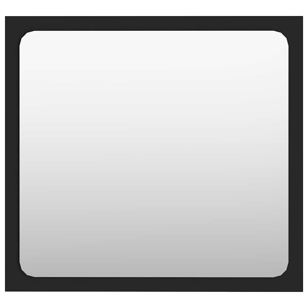 Set Mobili da Bagno 2 pz Nero in Legno Multistrato - immagine 9