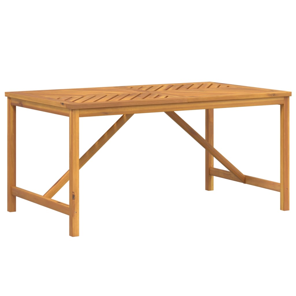 Tavolo da Pranzo da Giardino 90x90x74 cm Legno Massello Acacia - immagine 2