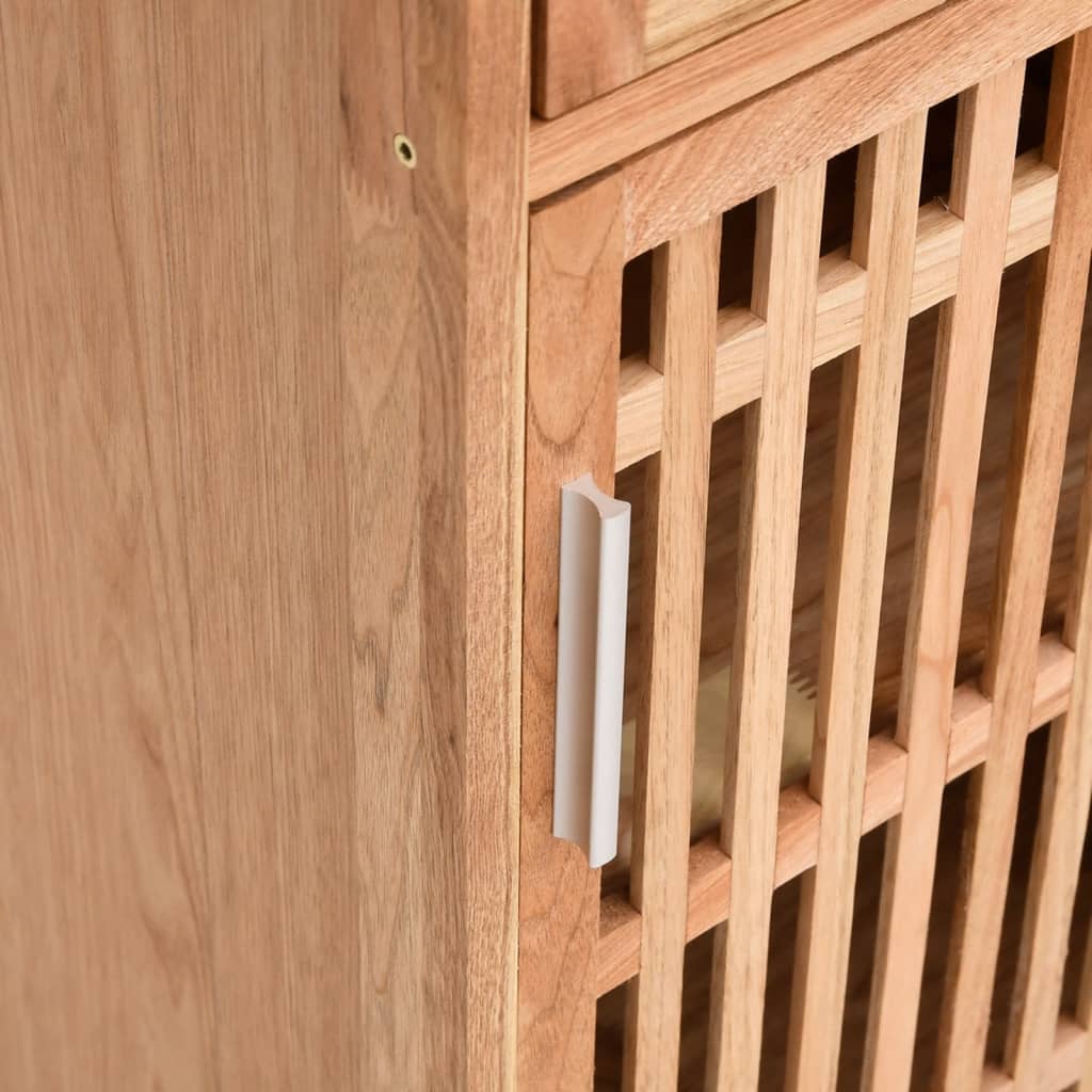 Set Mobili da Bagno 3pz in Legno Massello di Noce - immagine 7