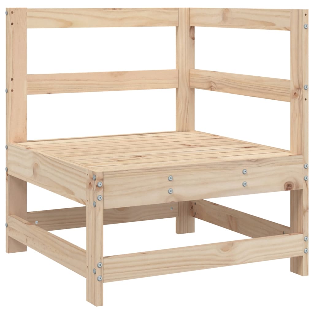 Set Divani da Giardino 7 pz in Legno Massello di Pino - immagine 4