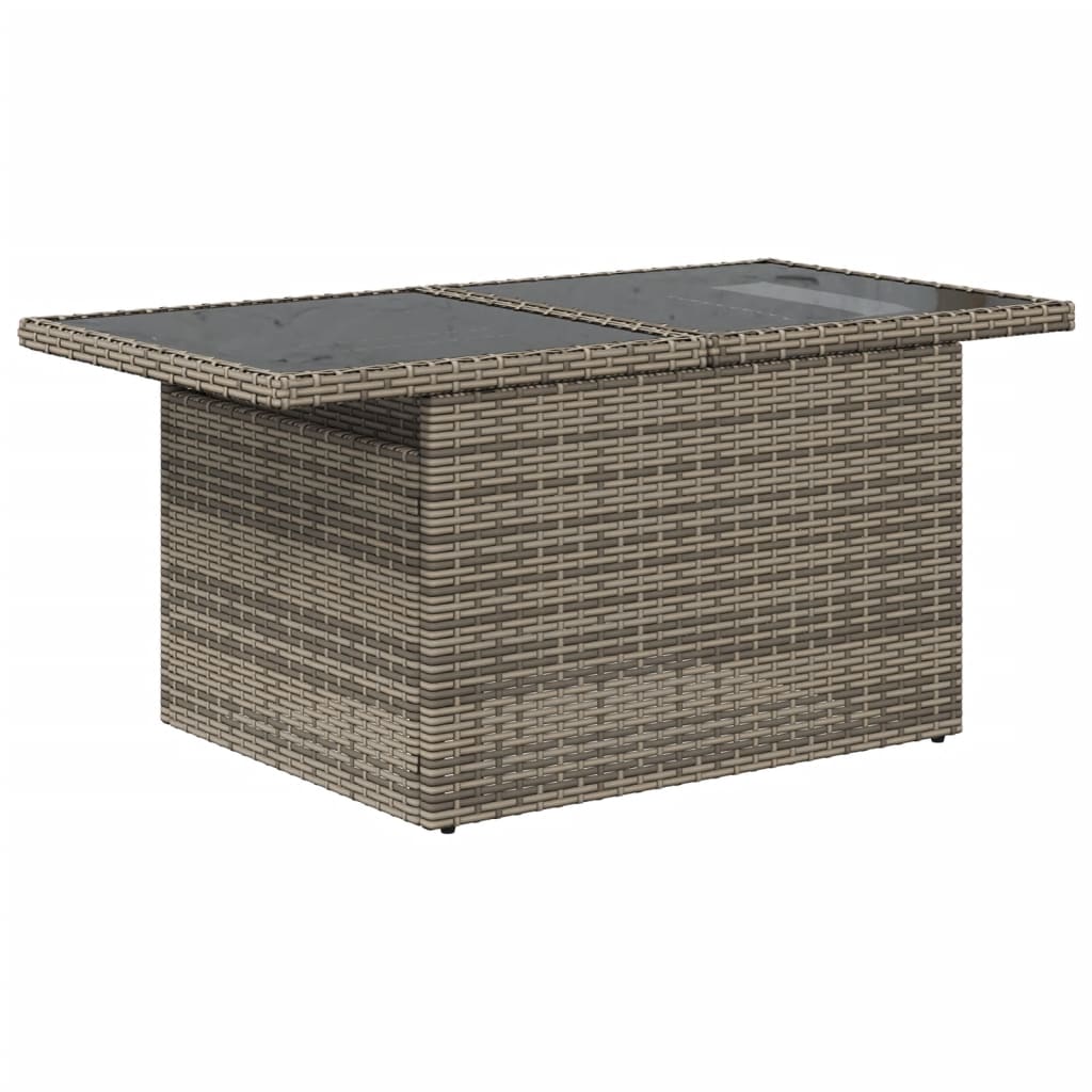 Set Divano da Giardino 6 pz con Cuscini Beige in Polyrattan - immagine 4