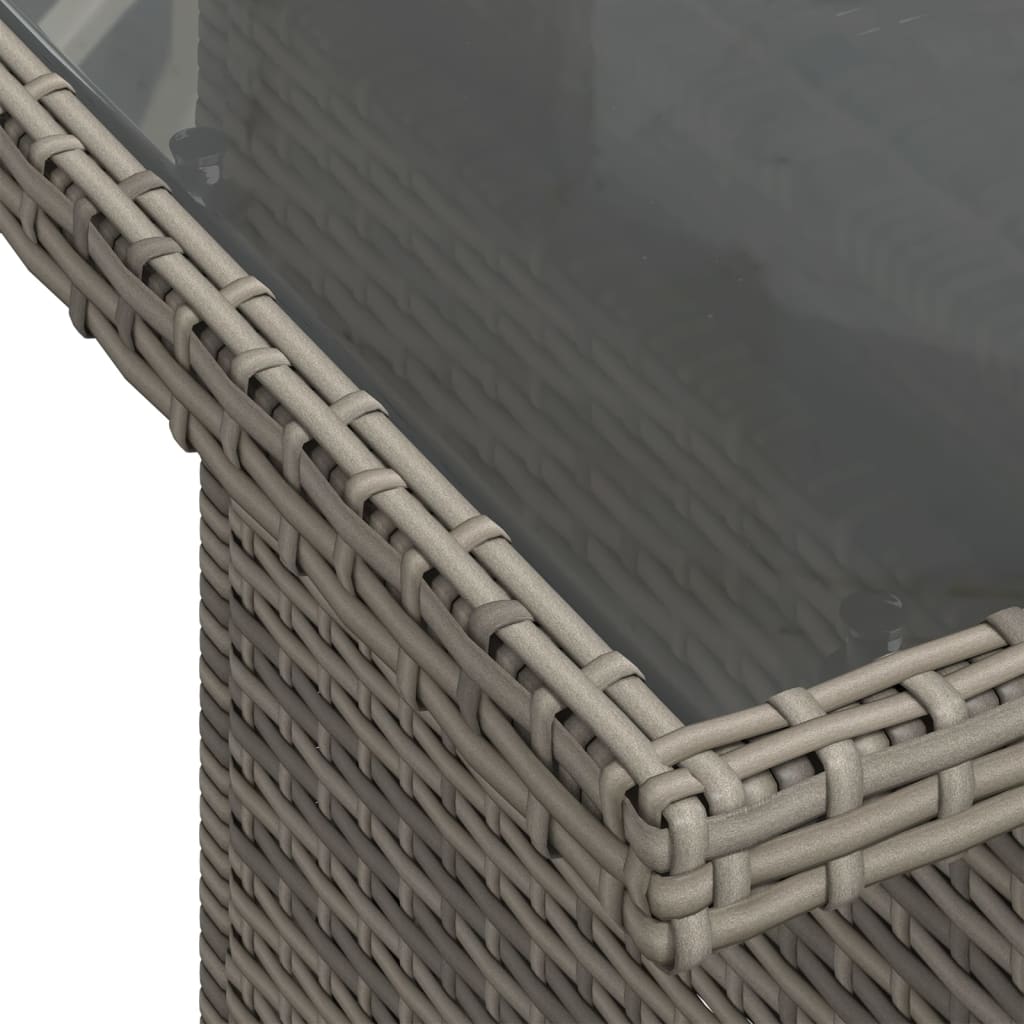 Set Divano da Giardino 6 pz con Cuscini Beige in Polyrattan - immagine 7