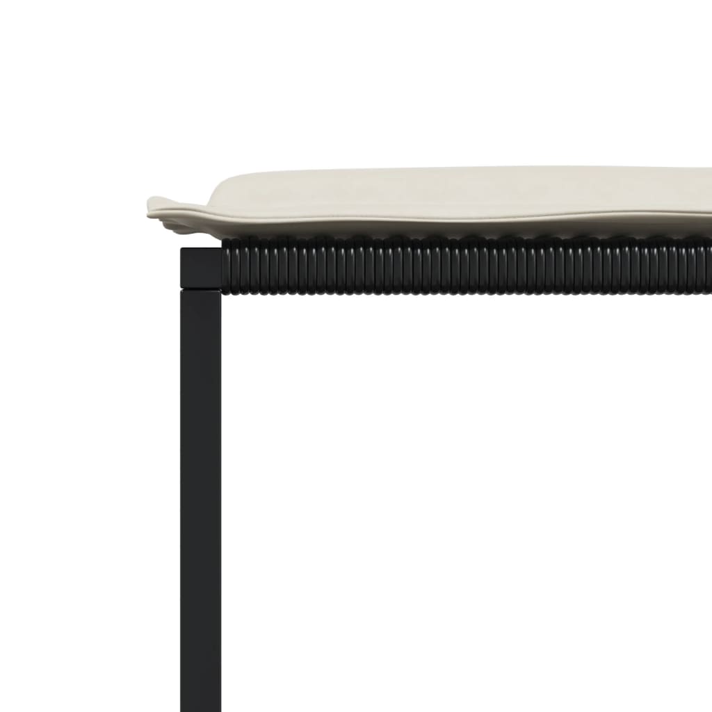 Sgabelli da Bar 4 pz Neri in Polyrattan - immagine 6